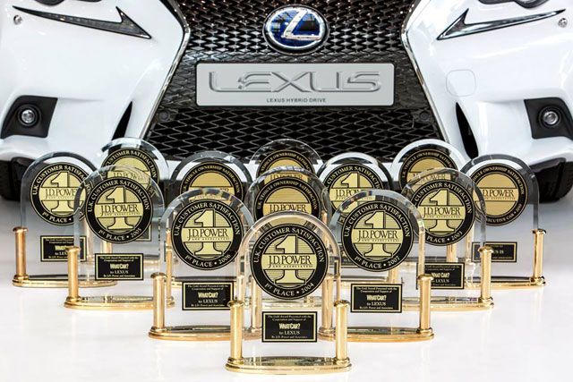 Park Place lexus what car jd power